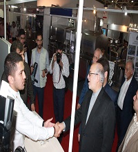 کاوش صنعت - بازدید وزیر صنعت از غرفه کاوش صنعت در بیست و سومین دوره نمایشگاه ایران آگروفود2016